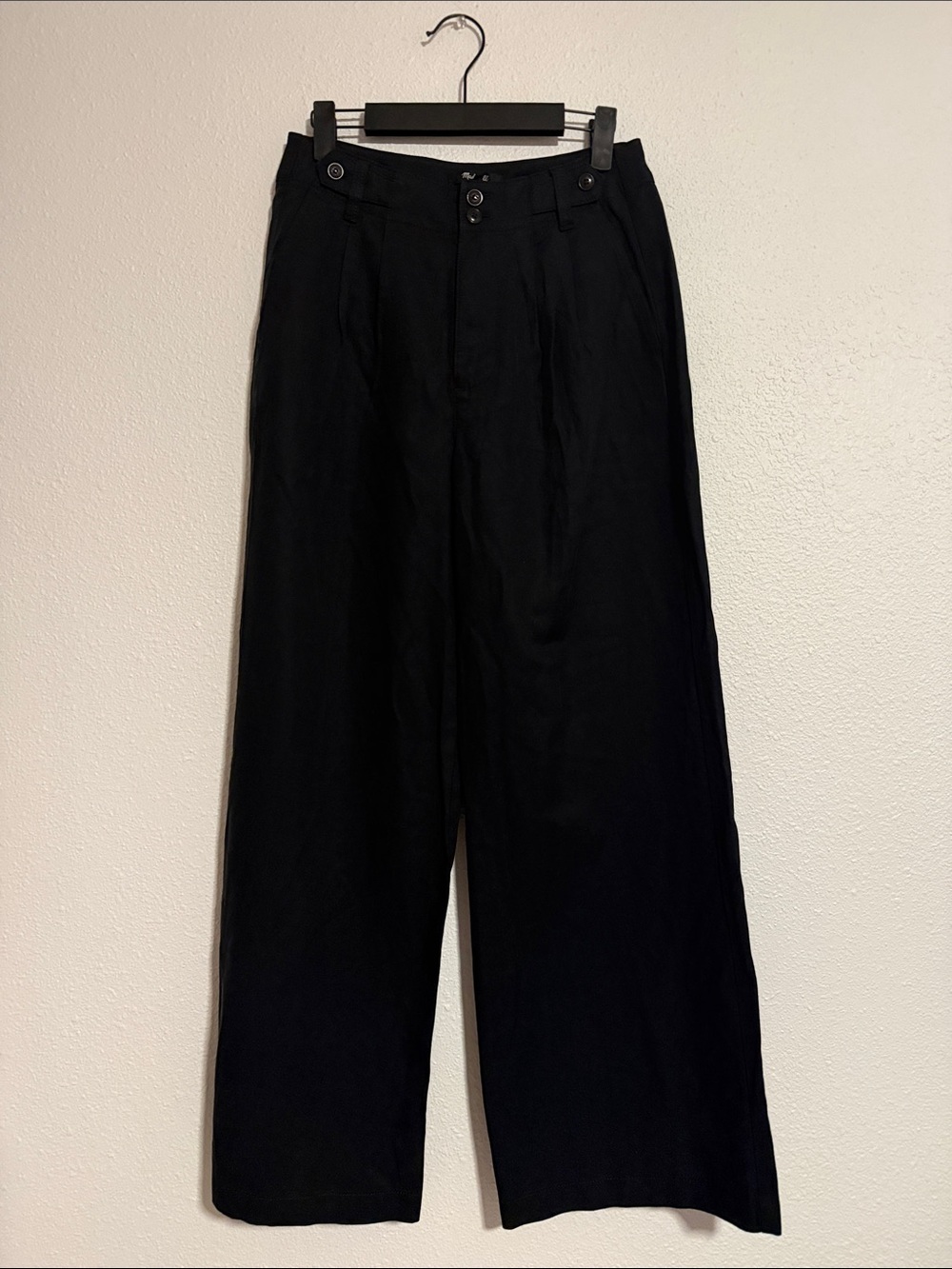 Madewell The Petite Harlow Wide-Leg Pant - Picture 3 of 8